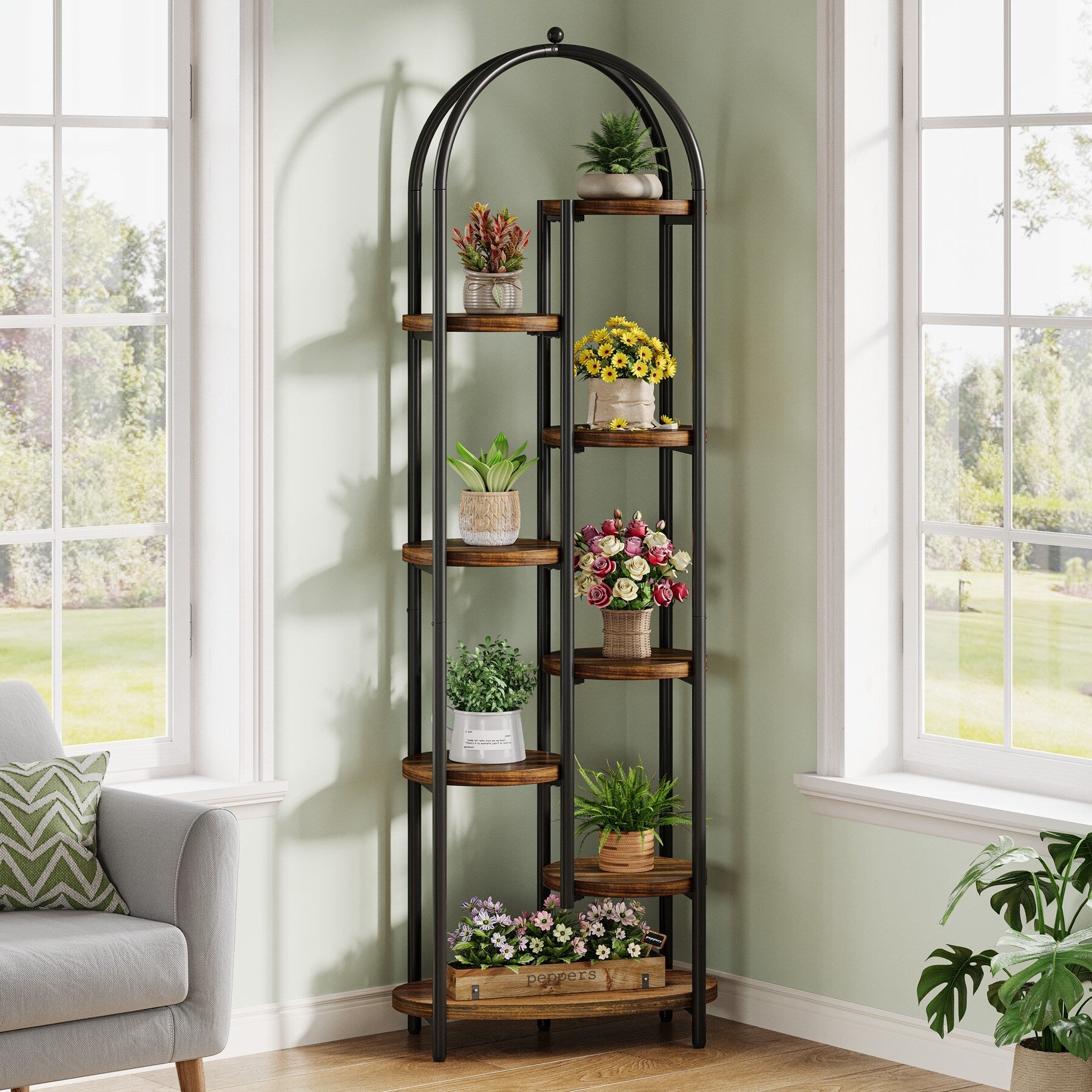 8 Tier Indoor Plant Stands