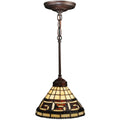 8 W Greek Key Mini Pendant