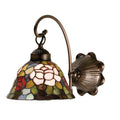 8 W Tiffany Rosebush Wall Sconce