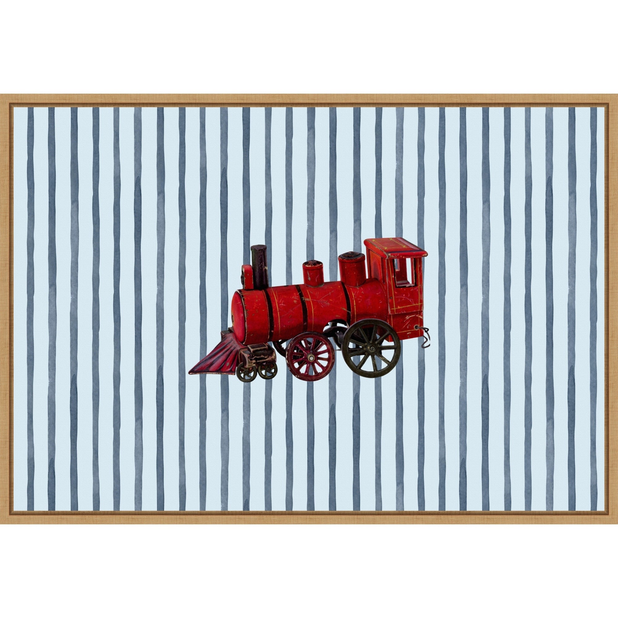 8 By Wild Violets Framed Canvas Wall Art