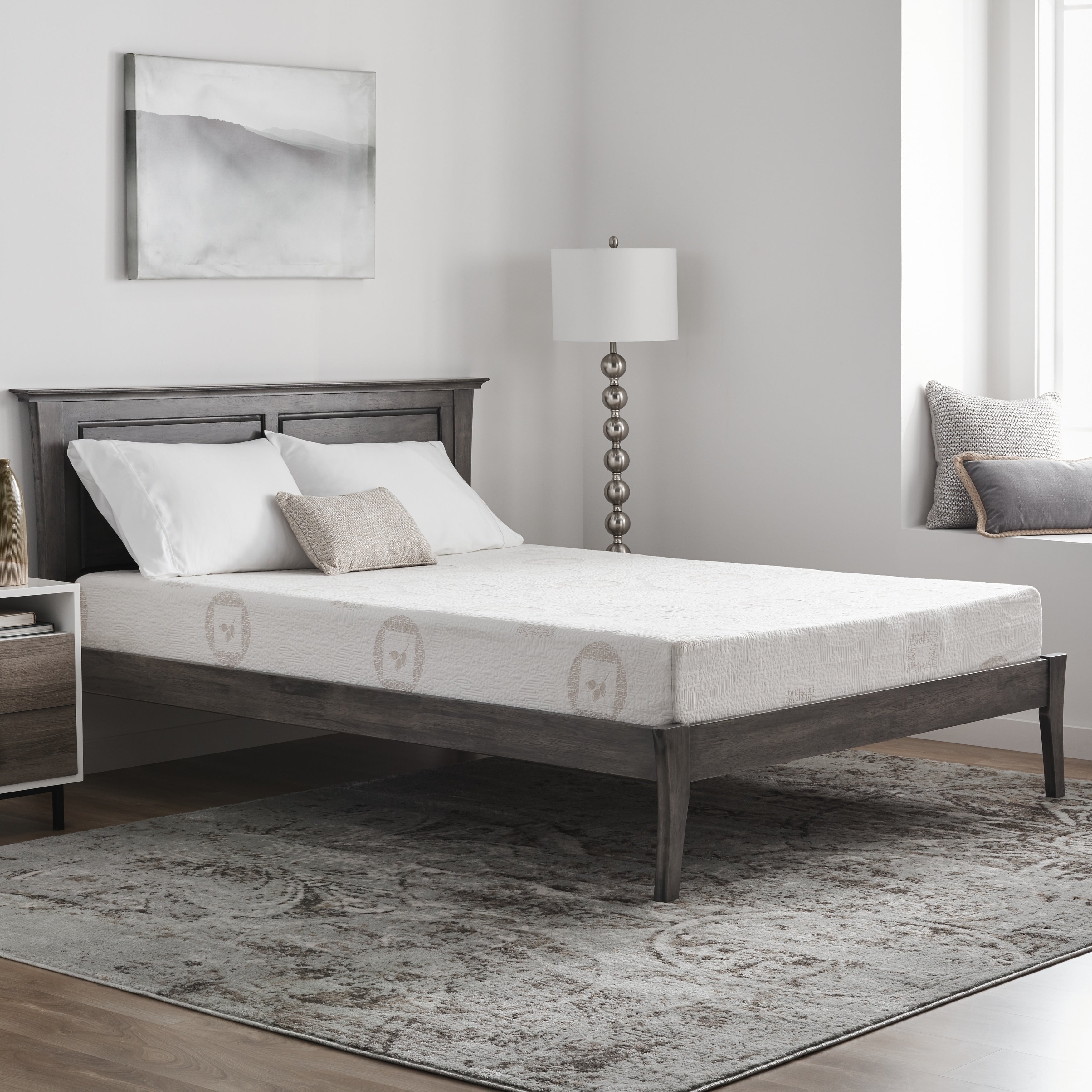 8 Inch Green Tea Infused Memory Foam Mattress
