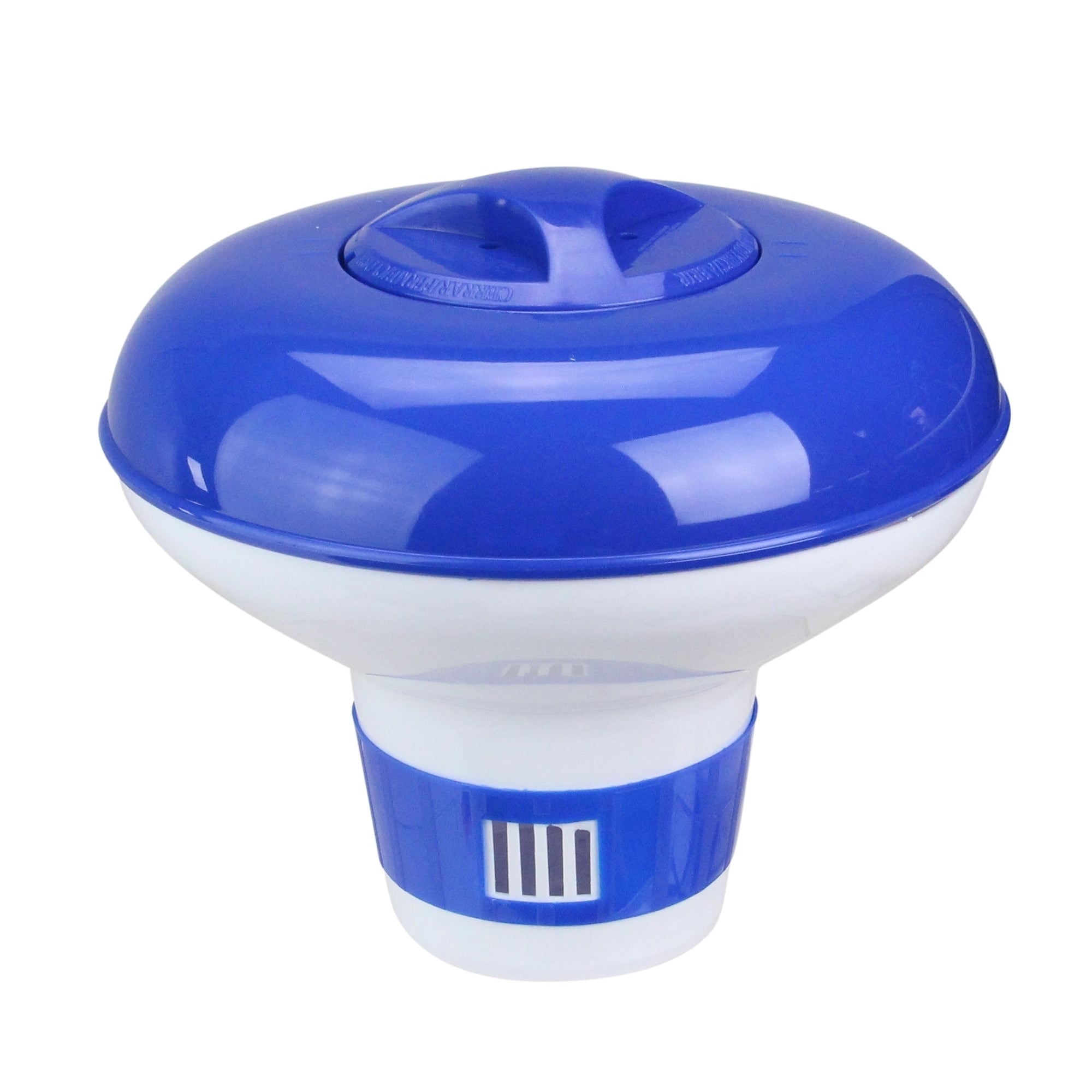 8.5 Deluxe Large Blue And White Floating Swimming Pool Chlorine Dispenser
