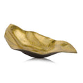 8.5 X 18 X 2.5 Gold Bronze Metal Tray