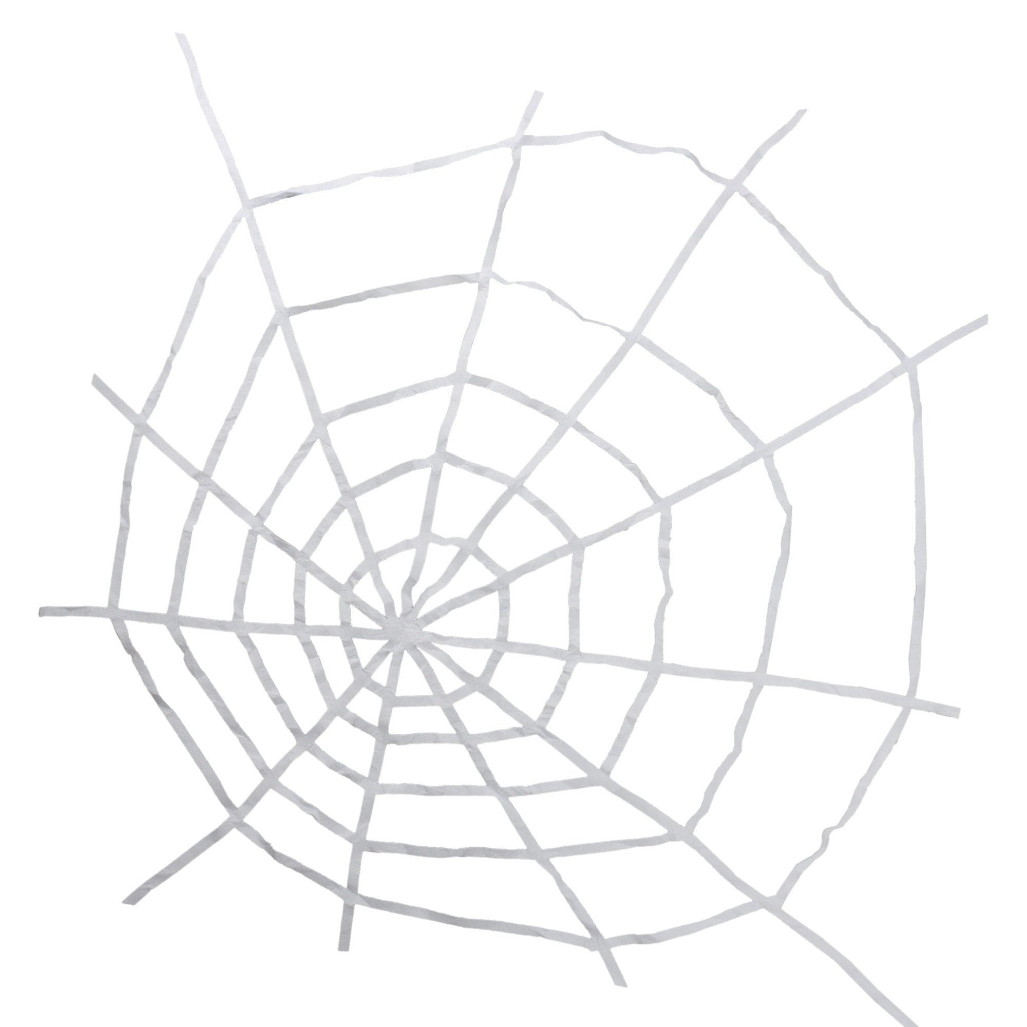 80 White Spider Web Halloween Decoration N A