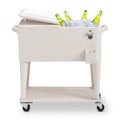 80Qt Iron Spray Cooler With Shelf