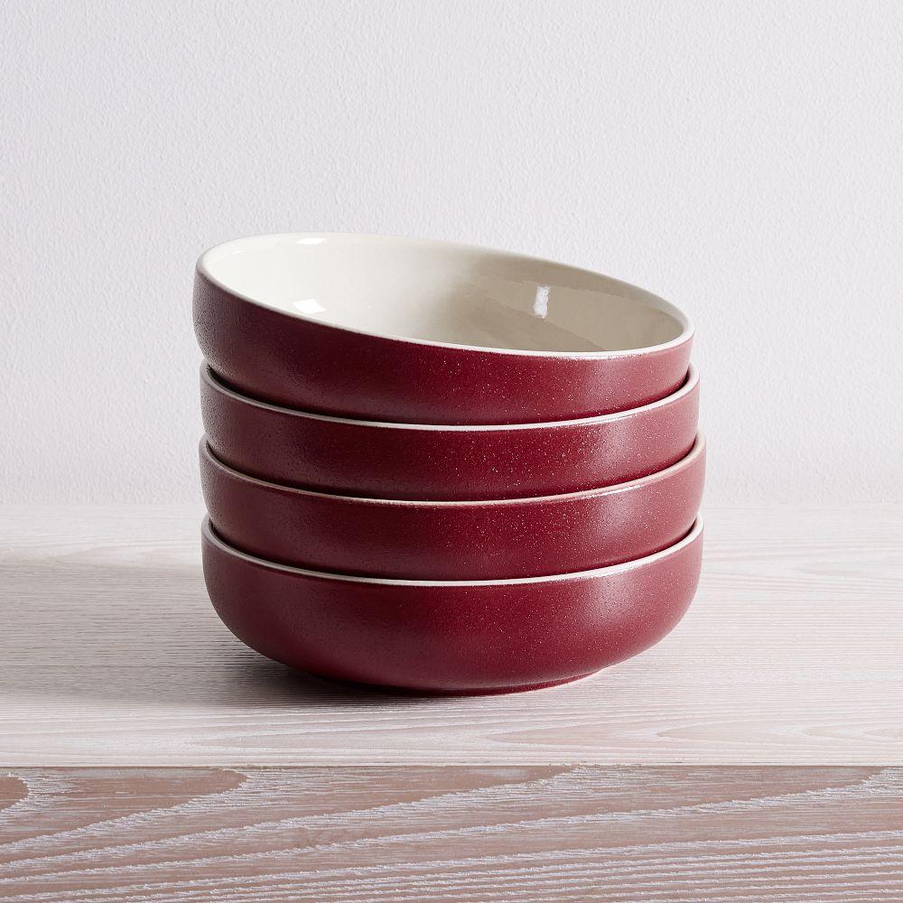 Kaloh Stoneware Pasta Bowls (Set of 4)