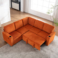 83.66 L Shaped Sectional Sofa With Storage And Pull Out Bed