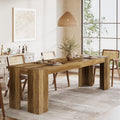 86 Inch Dining Table Industrial Rectangular Kitchen Dining Room Table