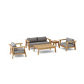 87 In.W Brown Finish Fabric Upholstery L Shaped Straight Arm Sectional Sofa