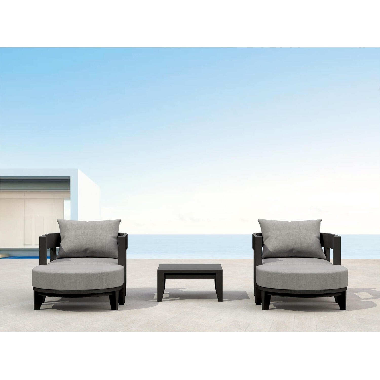 87 In.W Brown Finish Fabric Upholstery L Shaped Straight Arm Sectional Sofa