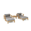 87 In.W Gray Finish Fabric Upholstery L Shaped Straight Arm Sectional Sofa
