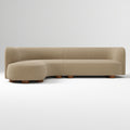 Laurent 2-Piece Wedge Chaise Sofa (283 cm)