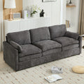 89 Oversized Chenille Cloud Comfy 3 Seater Sofa