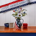 8 Ceramic American Spirit Pitcher