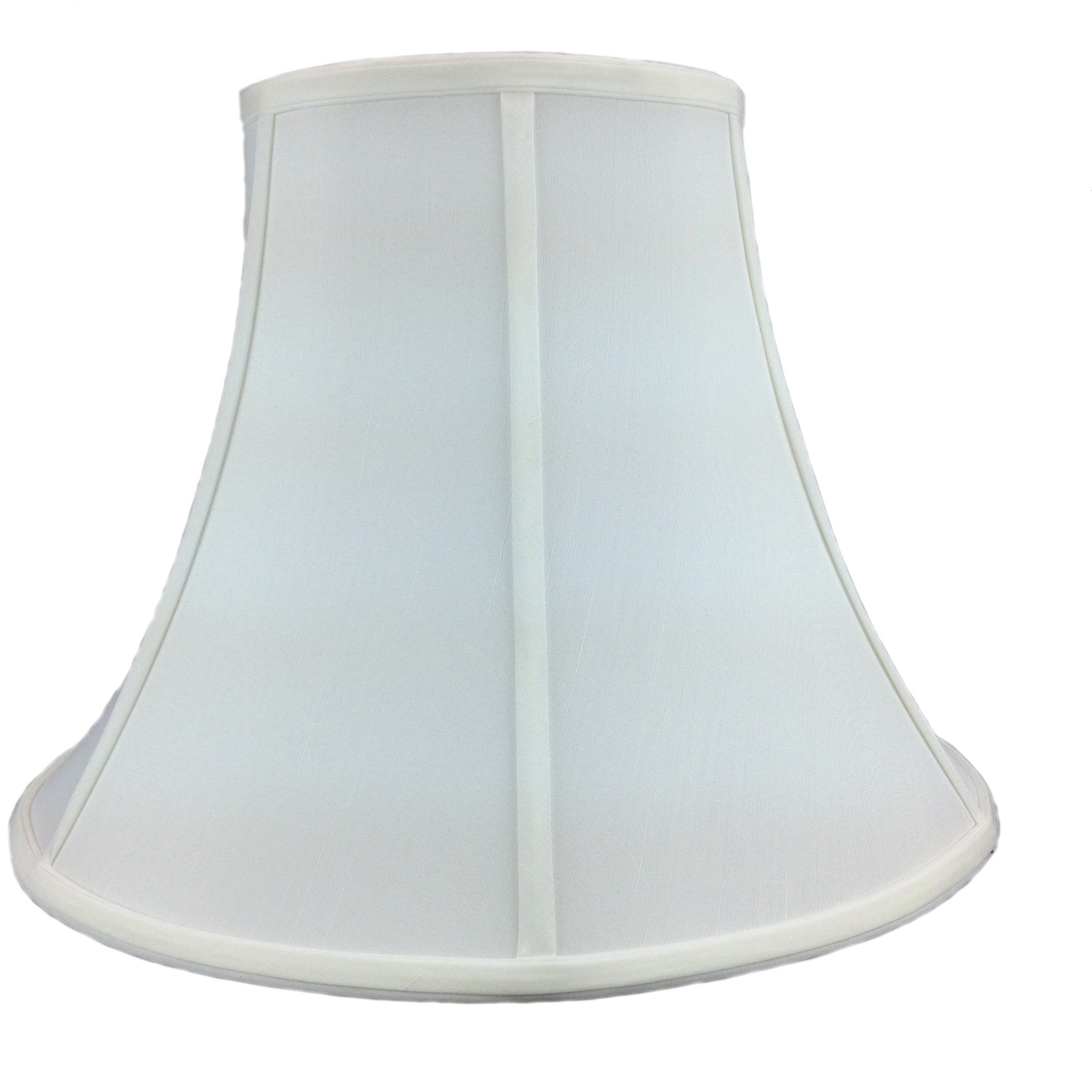8X16X12 White Bell Shantung Shade