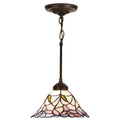 9 Inch Wide Daffodil Bell Mini Pendant
