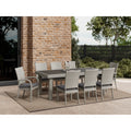 9 Piece Outdoor Patio Woven Dining Set