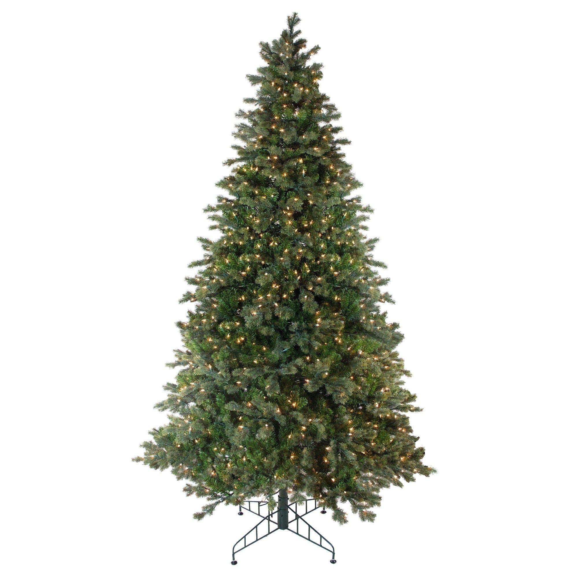 9 Pre Lit Savannah Spruce Artificial Christmas Tree Clear Lights