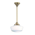 9 W Revival Schoolhouse W Traditional Globe Mini Pendant