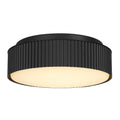 9 Inch Black Led Flush Mount