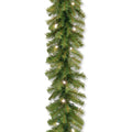 9 X 10 Norwood Fir Garland With 50 Battery Operated Soft White Led Lights