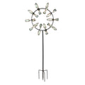 91 In. Metal Pinwheel Prism Wind Spinner