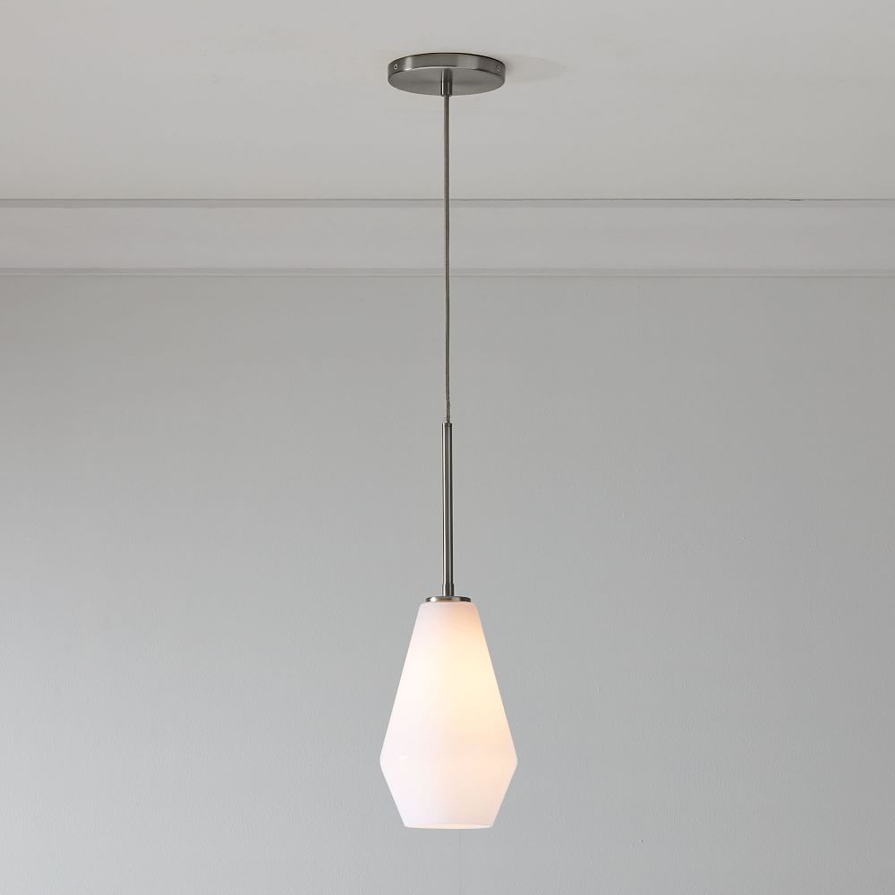 Sculptural Flat Bar Geo Pendant (20 cm − 38 cm)