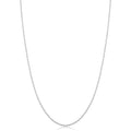 925 Sterling Silver 1.2 Millimeter Polished Ball Chain Necklace For Women 18 30 Inches