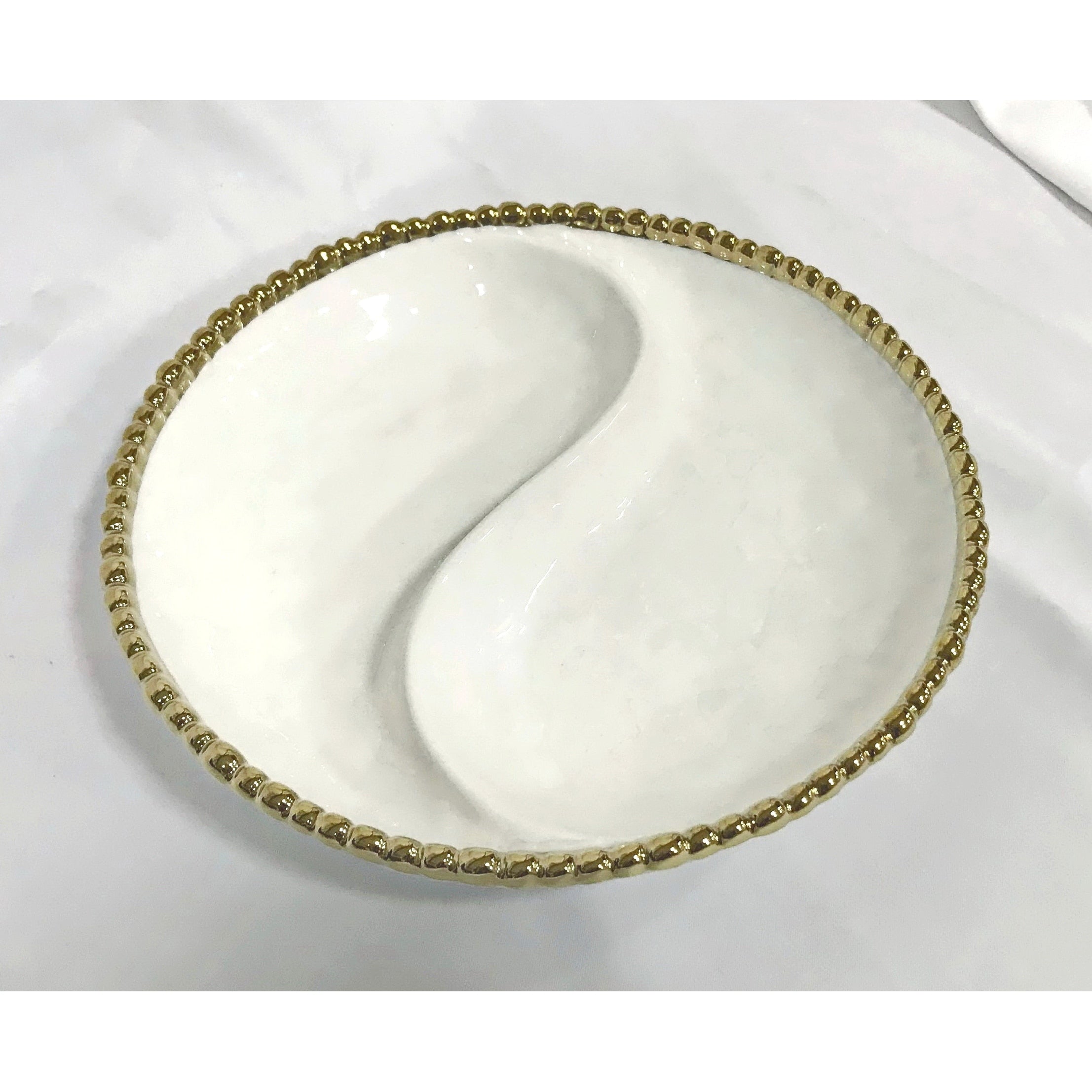 9 Bead 2 Section Platter