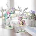 9 Resin Bunny With Mini Cake