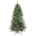 9 Pre Lit Washington Frasier Full Artificial Christmas Tree Clear Lights
