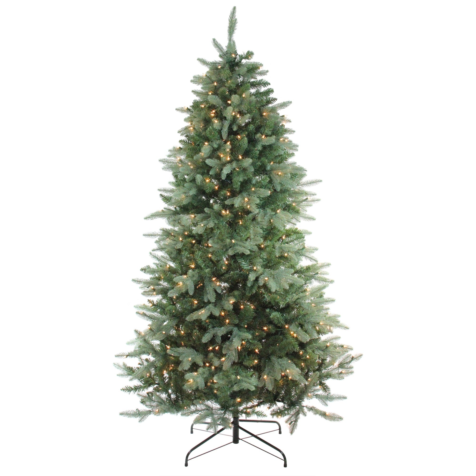 9 Pre Lit Washington Frasier Full Artificial Christmas Tree Clear Lights