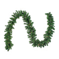 9 X 10 Pre Lit Oak Creek Pine Artificial Christmas Garland Clear Lights Green