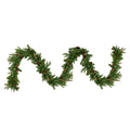 9 X 12 Mixed Pine Frosted With Red Berry And Pine Cones Artificial Christmas Garland Unlit Green N A
