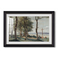 A Calvary On The C 1829 Jean Baptiste Camille Corot Custom Framed Print