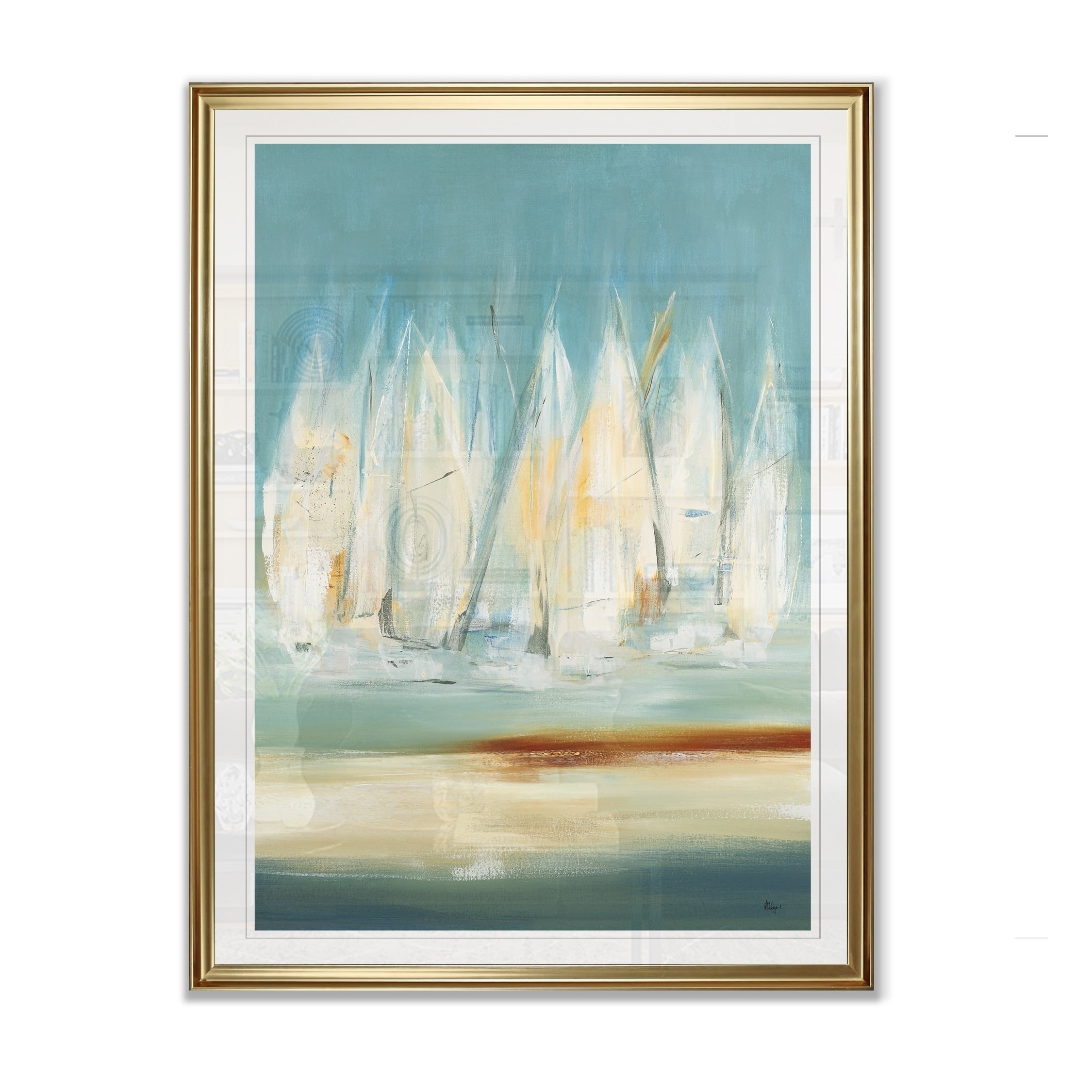 A Day To Sail I Framed Giclee Print