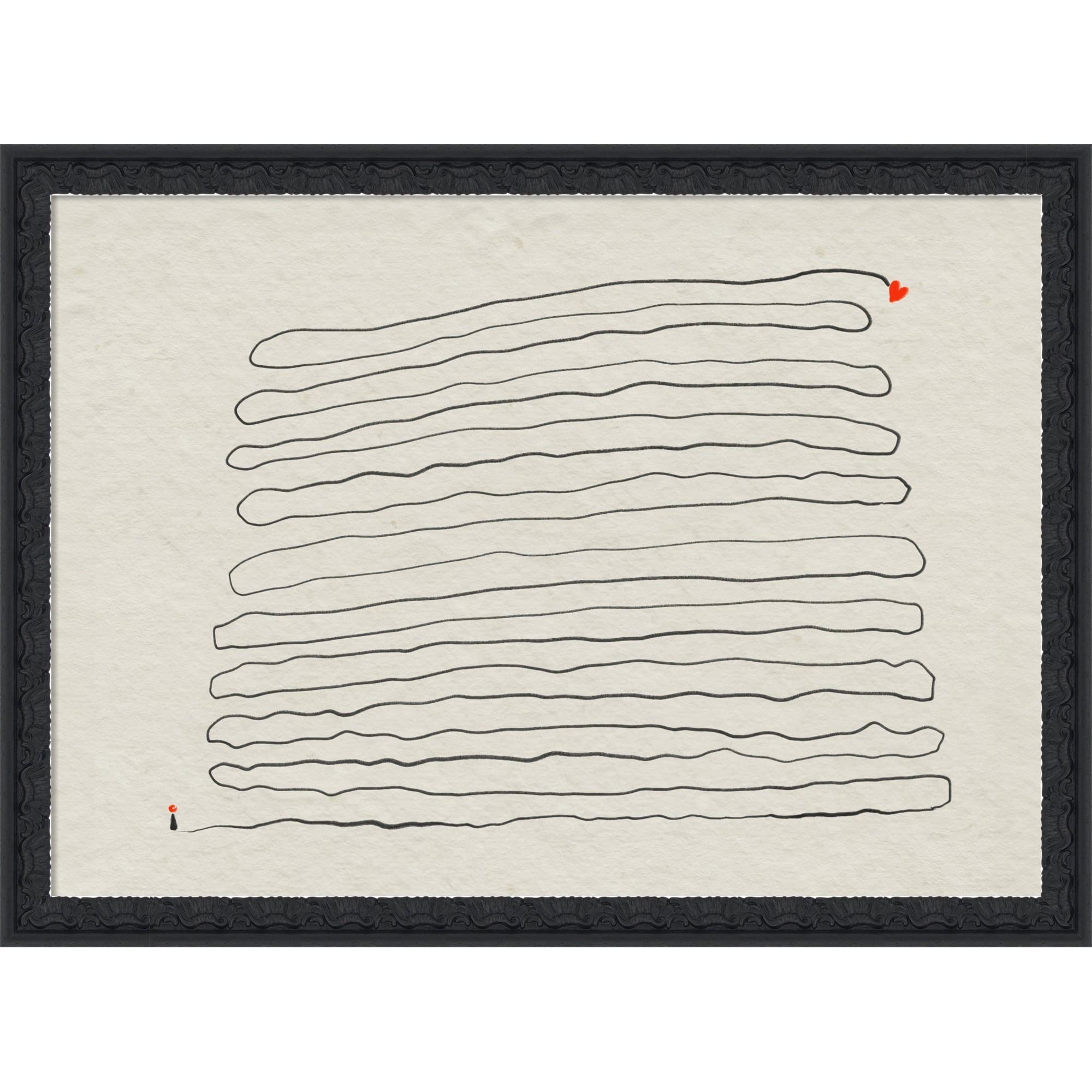 A Long Journey May Be Worth It By Trygve Skogrand Framed Mounted Canvas Wall Art Print
