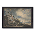 A Mill Near Colchester C 1833 John Constable Custom Framed Canvas