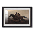 A Ride For Liberty The C 1862 Eastman Johnson Custom Framed Print
