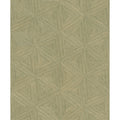 A Street Prints Anara Green Geo Faux Grasscloth Wallpaper
