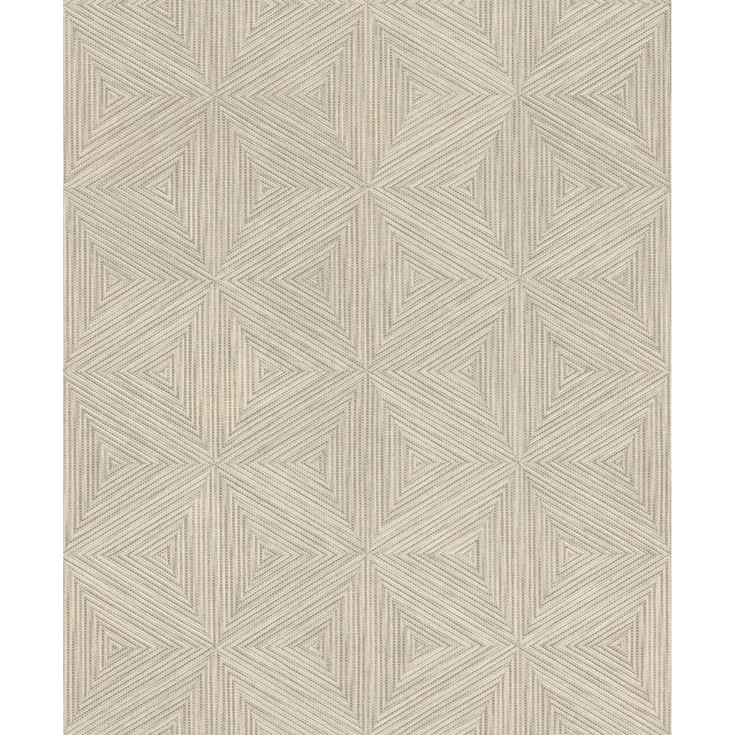 A Street Prints Anara Grey Geo Faux Grasscloth Wallpaper