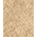 A Street Prints Ellery Wheat Herringbone Wallpaper