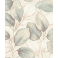 A Street Prints Evanthe Aqua Vine Wallpaper