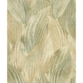A Street Prints Melora Green Leaf Wallpaper