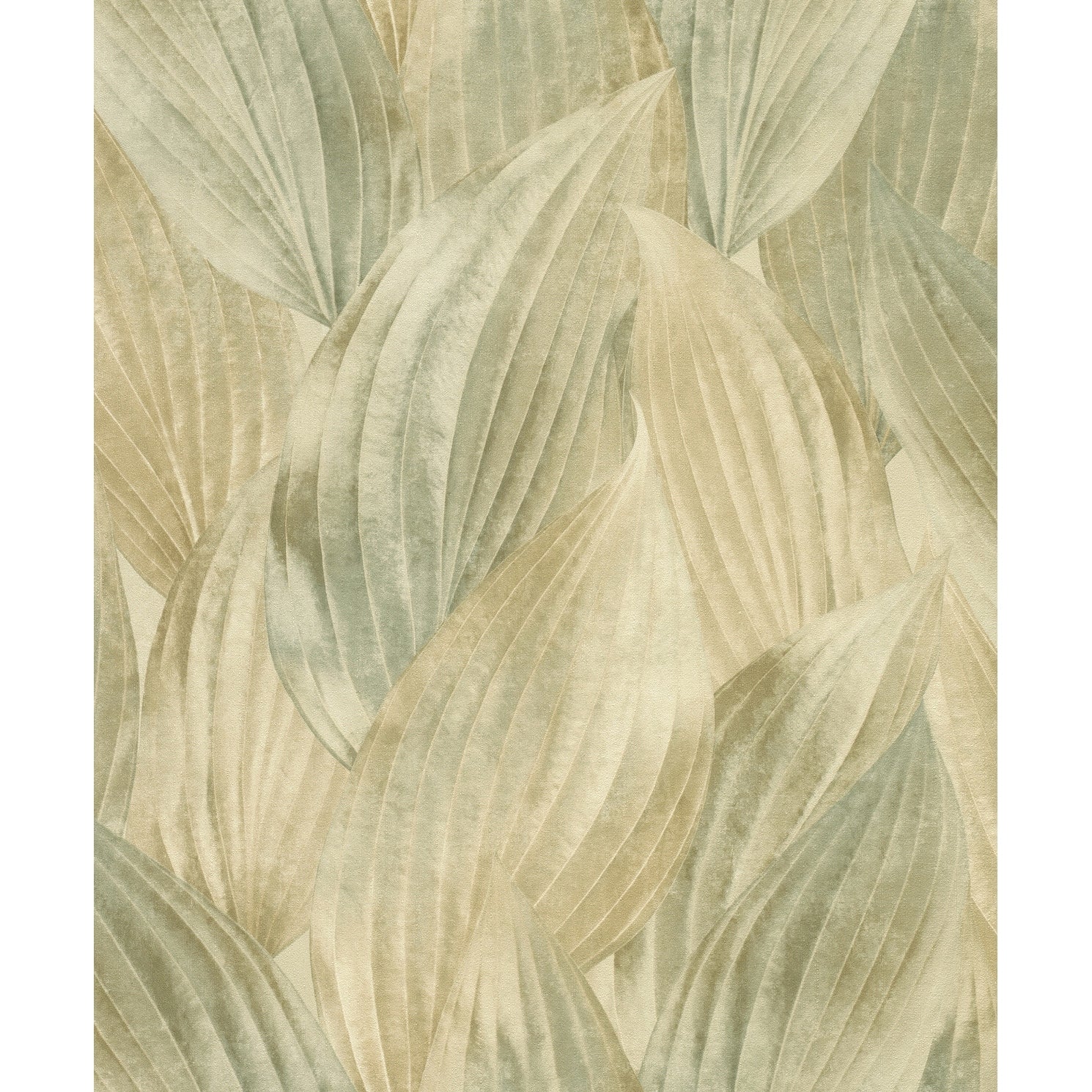 A Street Prints Melora Green Leaf Wallpaper