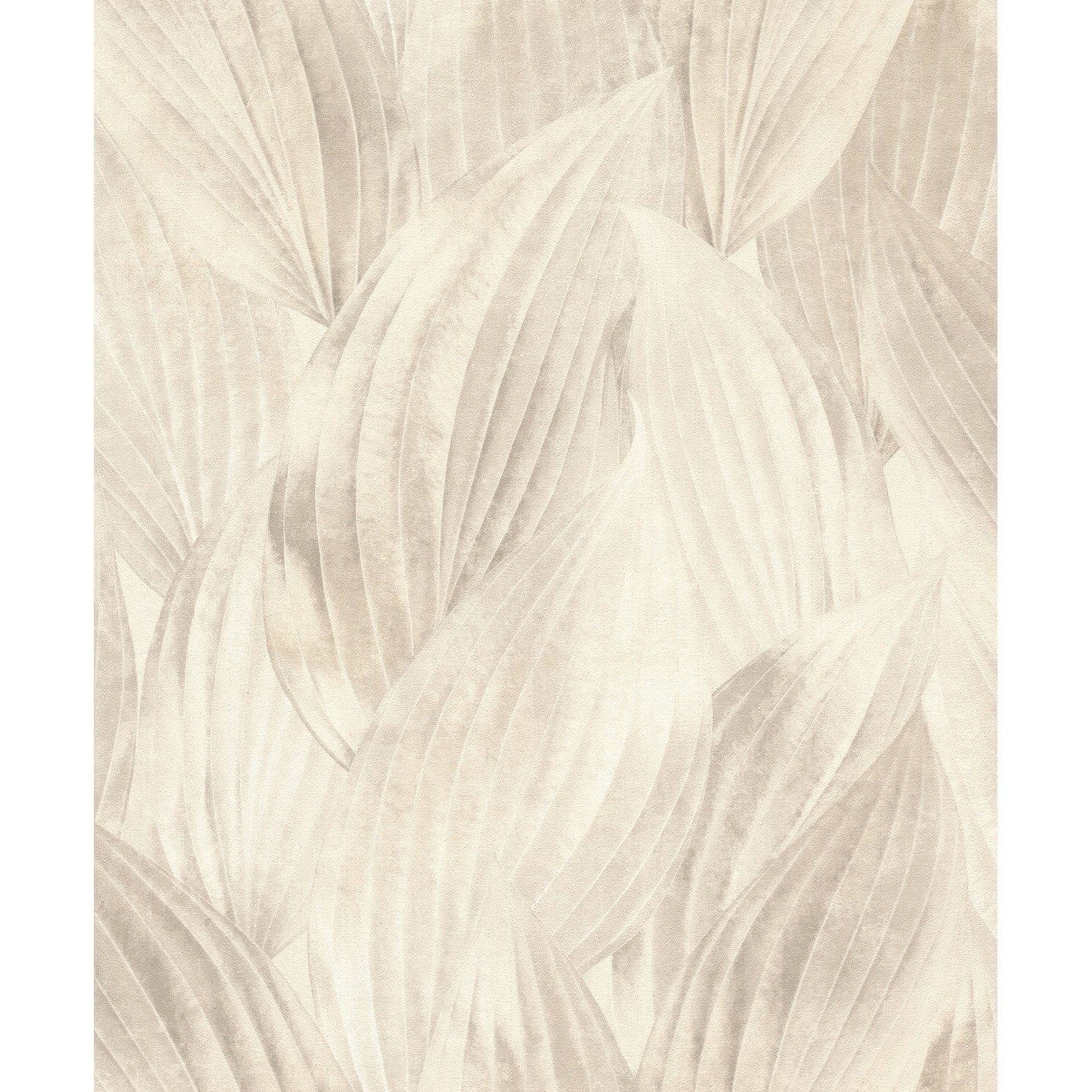 A Street Prints Melora Light Grey Leaf Wallpaper