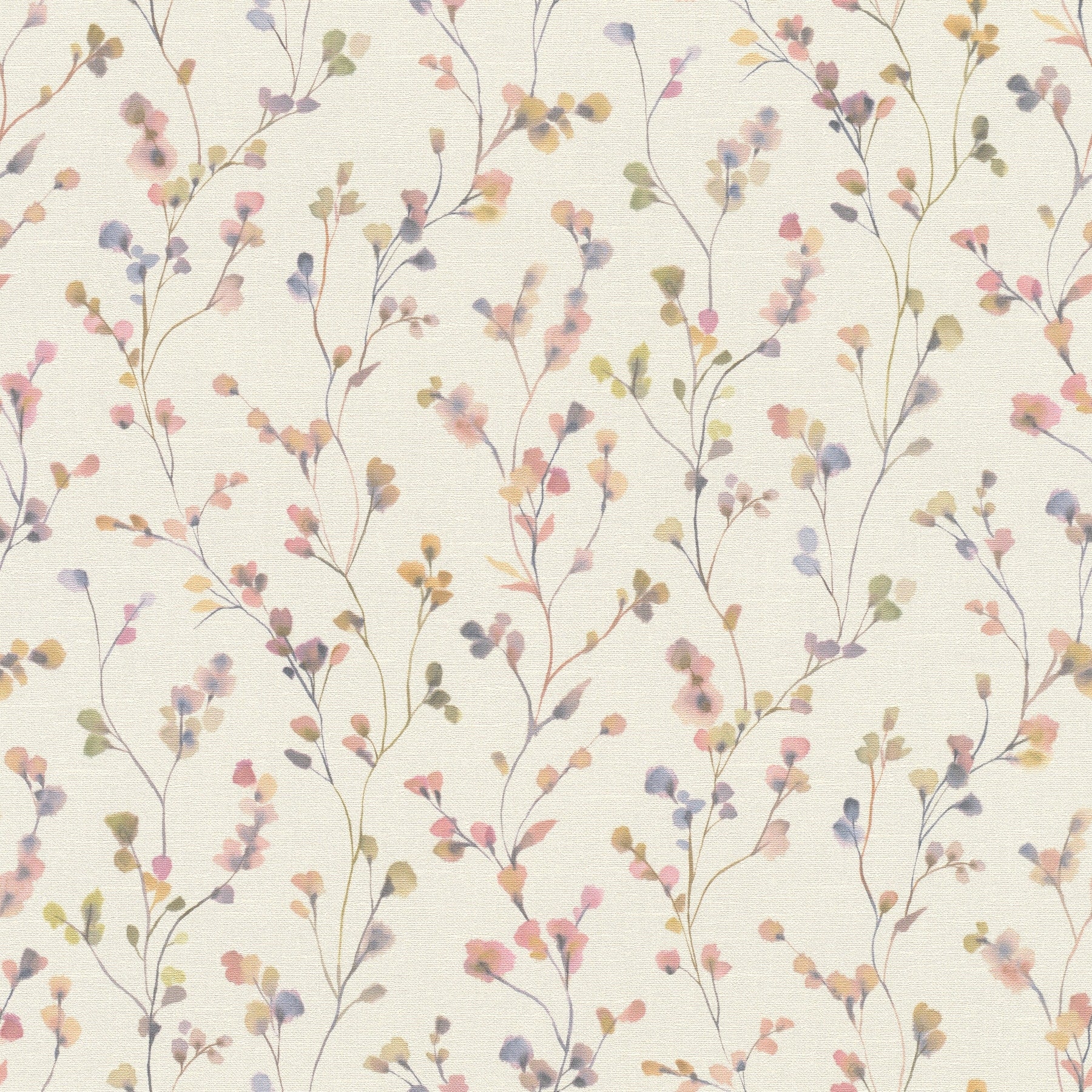 A Street Prints Romy Pink Springtime Trail Wallpaper