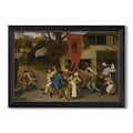 A Village Fair C 1567 1569 Pieter Bruegel The Elder Custom Framed Canvas