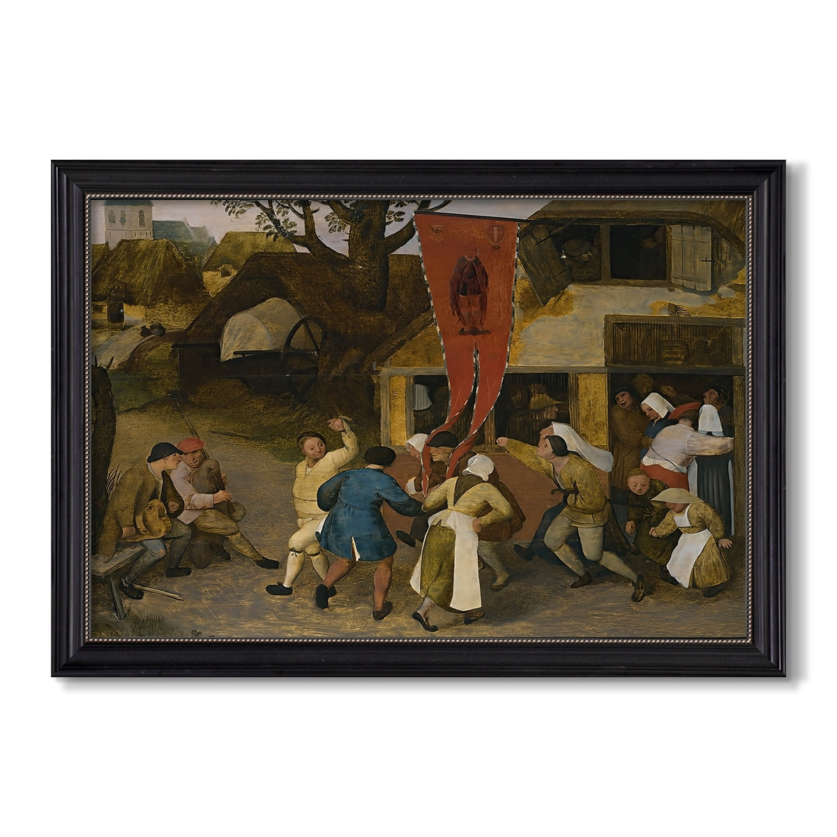 A Village Fair C 1567 1569 Pieter Bruegel The Elder Custom Framed Canvas
