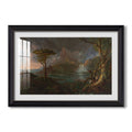 A Wild Scene 1831 1832 Thomas Cole Custom Framed Print